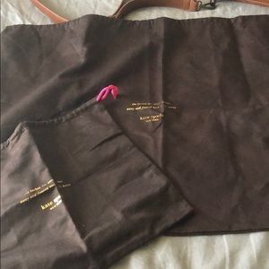 Kate spade dust ruffle bags
